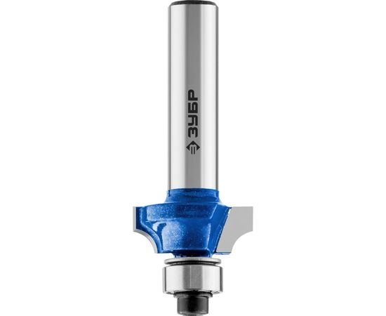 Фреза кромочная калевочная ПРОФЕССИОНАЛ №1 (19х7х48.1 мм; R3.2 мм; хвостовик 8 мм) Зубр 28700-19 – изображение 3