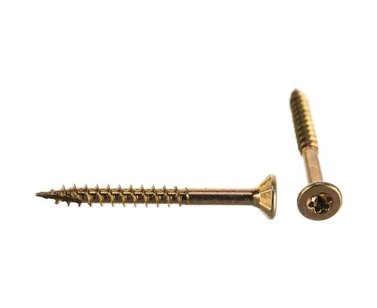 Конструкционный шуруп для дерева с фрезой ЕВРОПАРТНЕР потай, ж/п Torx 15 3.0х30, 25шт. 15 0416 1 – изображение 3