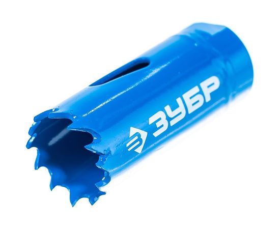 Коронка ЭКСПЕРТ биметаллическая (22 мм) Зубр 29531-022_z01 – изображение 4