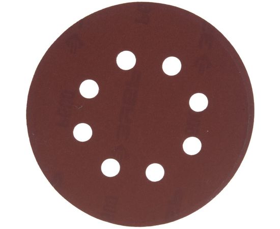 Круг шлифовальный универсальный 5 шт. (125 мм; Р600) "МАСТЕР" Зубр 35562-125-600 – изображение 3