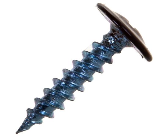 Саморезы с пресс-шайбой Госкреп 4.2х19 мм, коричневые, RAL8017, 30 шт. 1-0017360 – изображение 2