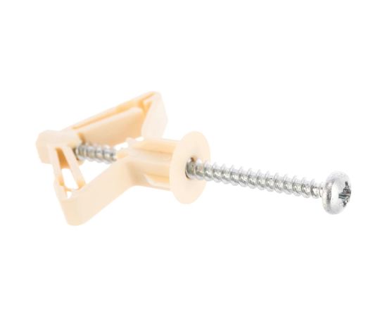 Анкер для листового материала с шурупом ЕВРОПАРТНЕР нейлон PLA диам.10мм 20шт. 1 0083 8 – изображение 3