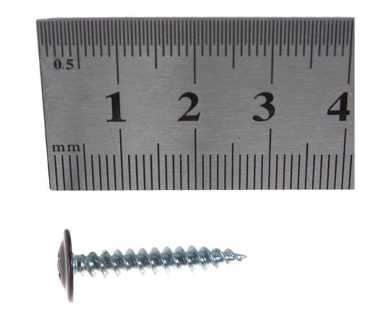 Прессшайба Качественный КРЕПЕЖ 4.2х25 мм, коричневая RAL 8017, острая, 160 шт 0200233 КЧ – изображение 5