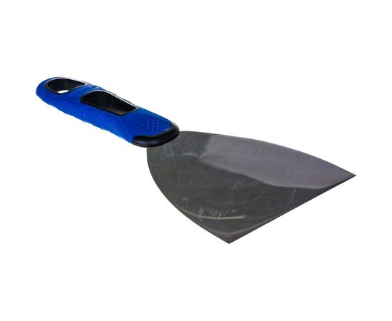 Шпатель с профилированным нержавеющим полотном и 2к ручкой 100мм Зубр ПРОФЕССИОНАЛ 10049-10_z03 – изображение 4