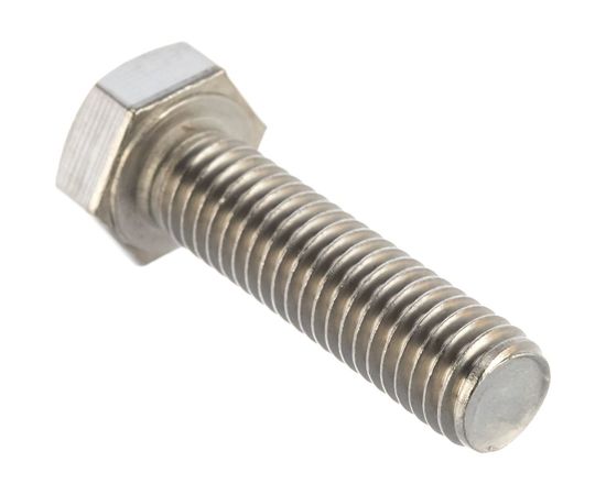 Болт с шестигранной головкой, с полной резьбой ЕВРОПАРТНЕР DIN 933 нержав. сталь, 8х30 мм, 4 шт. G2 3283 1 – изображение 5