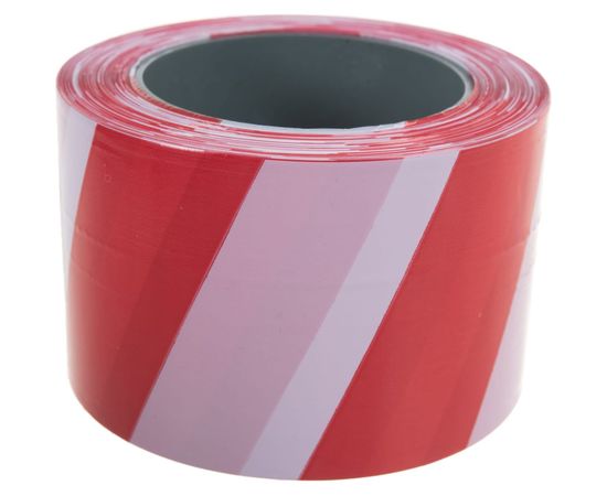 Сигнальная лента ЗУБР Мастер цвет красно-белый, 75мм х 200м 12240-75-200 – изображение 5