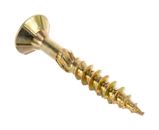 Конструкционный шуруп ЕВРОПАРТНЕР для дерева с фрезой потай ж/п Torx 25, 5.0х35 20шт T2 0657 1 – изображение 4