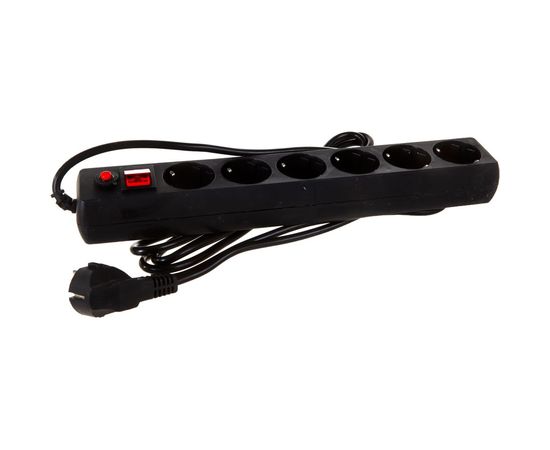 Сетевой фильтр 3м 6р черный Гарнизон EHB-10 – изображение 5