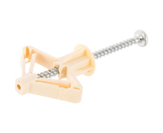 Анкер для листового материала с шурупом ЕВРОПАРТНЕР нейлон PLA диам.10мм 20шт. 1 0083 8 – изображение 2