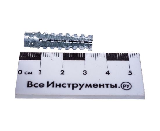 Металлический анкер-дюбель ВсВ цинк. 6х32 100 шт. 00-00000564 – изображение 4