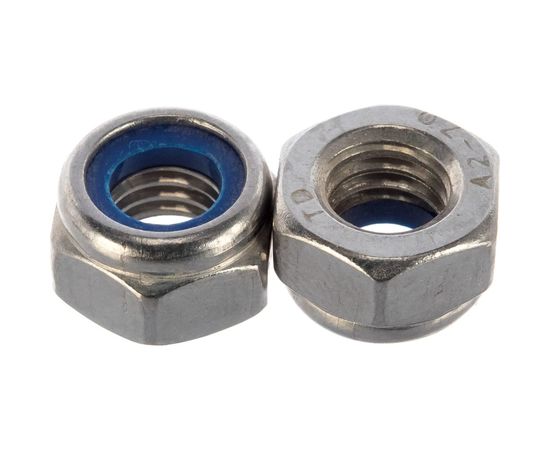 Самостопорящаяся гайка ГОСКРЕП DIN 985 М8 нержав. сталь 6 шт. 10-0023880 – изображение 3