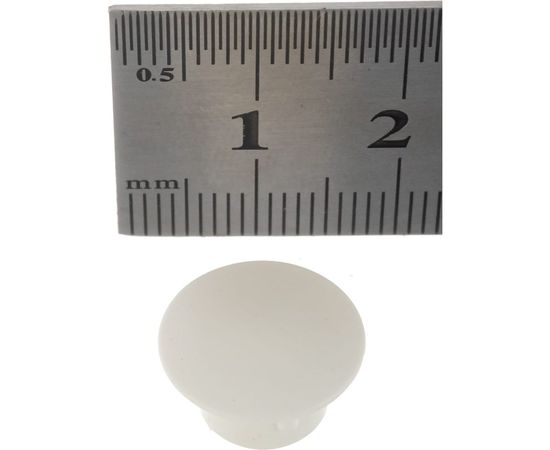 Заглушка на отверстие ЕВРОПАРТНЕР D10 белая 35 шт. 16 1847 4 – изображение 3