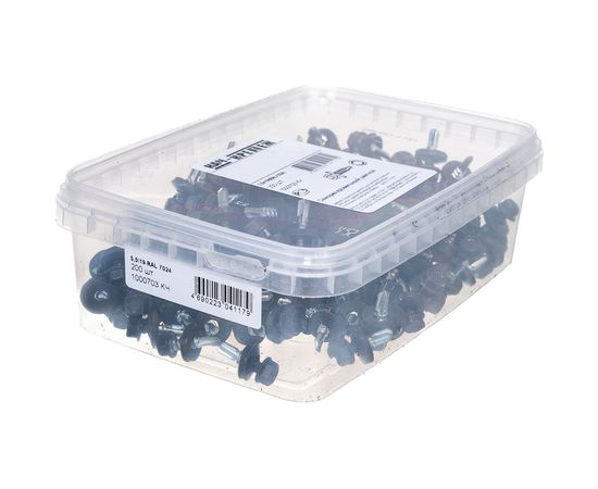 Кровельный саморез Качественный КРЕПЕЖ серый графит RAL 7024, 5.5х19 мм, 200 шт 1000703 КЧ – изображение 4