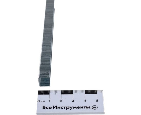 Скобы особотвердые тип 53F ПРОФЕССИОНАЛ (5000 шт; 10 мм) ЗУБР 31950-10 – изображение 4