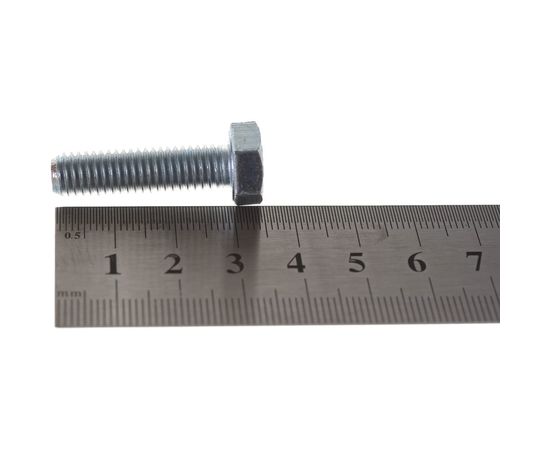 Болт с ШГ и полной резьбой ЕВРОПАРТНЕР DIN933 Zn 8х30 10шт. 2 0340 4 – изображение 4