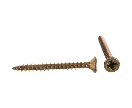 Универсальный саморез по дереву КрепСтройГрупп 4х40 желтый цинк, 300 шт. 145435 