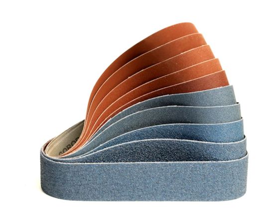 Комплект лент шлифовальных (10 шт; 1250х50 мм; P40-P800) Мосгриндер БАЗ-1250101 