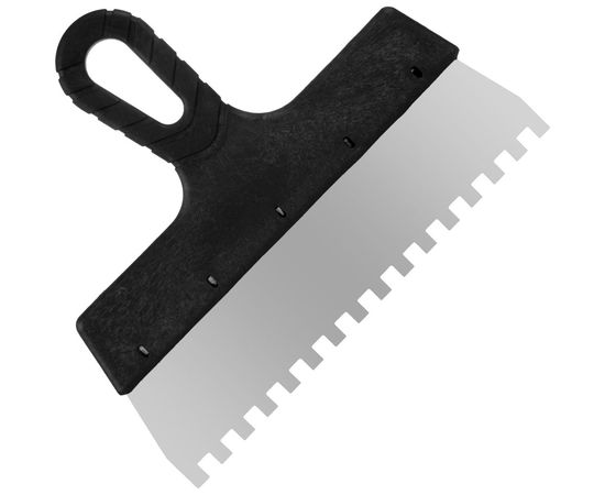 Фасадный зубчатый шпатель (250 мм, зуб 8x8 мм) РемоКолор 12-1-118 