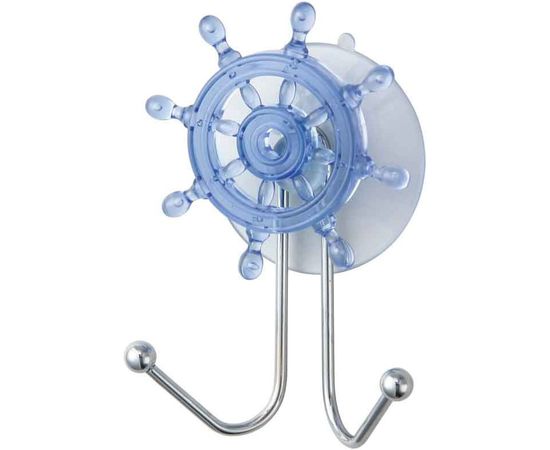 Двойной rрючок Рыжий кот на присоске W2534 Штурвал 004717 