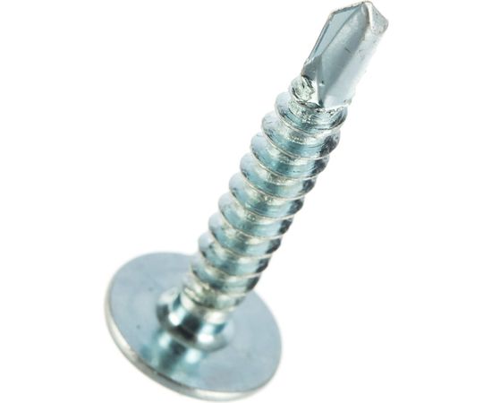 Саморезы с полусферической головкой и сверлом Профикреп цинк пакет, 4,2х25 12 шт 111731 