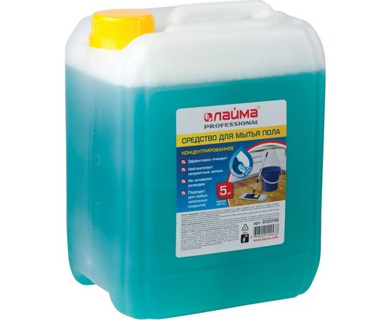 Средство для мытья пола ЛАЙМА PROFESSIONAL Морской бриз 5кг 602296 