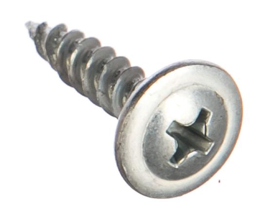 Оцинкованный саморез по металлу с прессшайбой КрепСтройГрупп 4,2х19 острый, 400 шт. 145330 