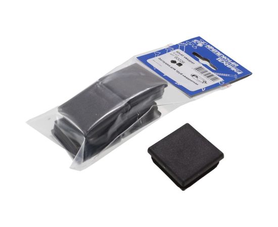 Квадратная заглушка для труб крепежная техника 40х40 мм 4 шт 60026 