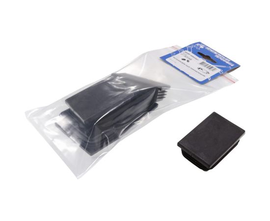 Прямоугольная заглушка для труб крепежная техника 40х60 мм 4 шт 60048 