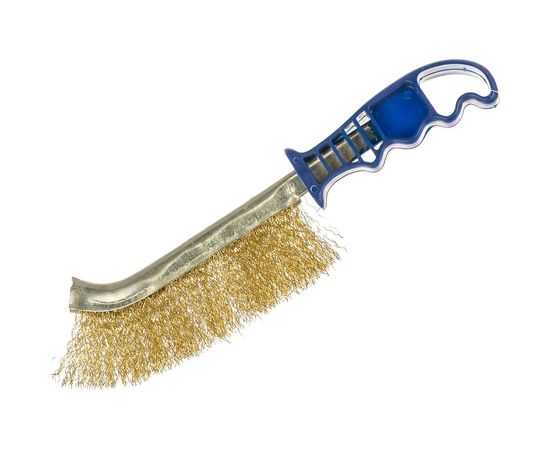 Кордщетка (ручная, стальная латунированная), 240 мм) КОБАЛЬТ 248-733 – изображение 2