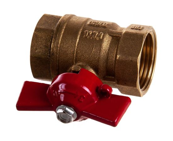 Шаровой кран для воды ОПТИМА 3/4 г/г бабочка SOFFB034:227 – изображение 3