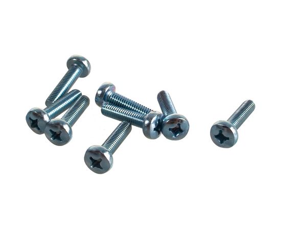 Винт с полуцилиндрической головкой Метизный двор 6x25 DIN 7985. 8 шт. 4607173906830 – изображение 2