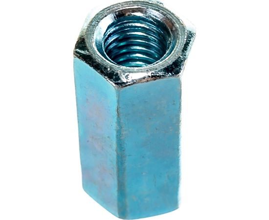 Удлиняющая гайка КРЕП-КОМП цинк DIN6334 м8х25 100шт гу8ф – изображение 2