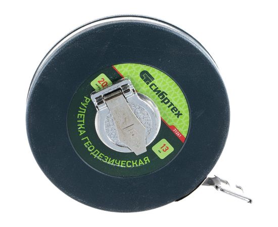 Геодезическая рулетка СИБРТЕХ 20мх13мм 31261 – изображение 3