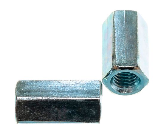 Удлиняющая гайка КРЕП-КОМП цинк DIN6334 м8х25 100шт гу8ф – изображение 3