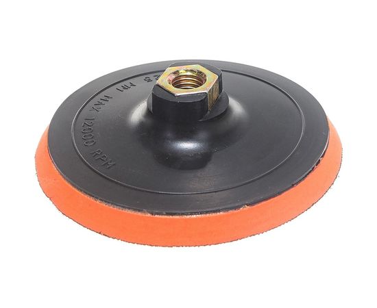 Тарелка опорная (125 мм; М14; крепление VELCRO) для УШМ РОССНА Р860844 – изображение 4