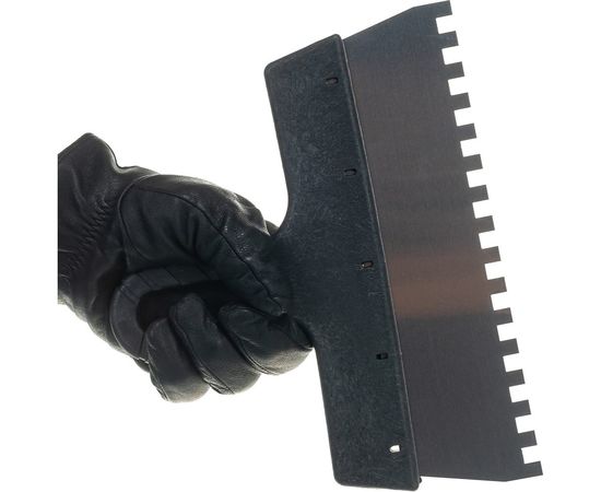 Фасадный зубчатый шпатель (250 мм, зуб 8x8 мм) РемоКолор 12-1-118 – изображение 4