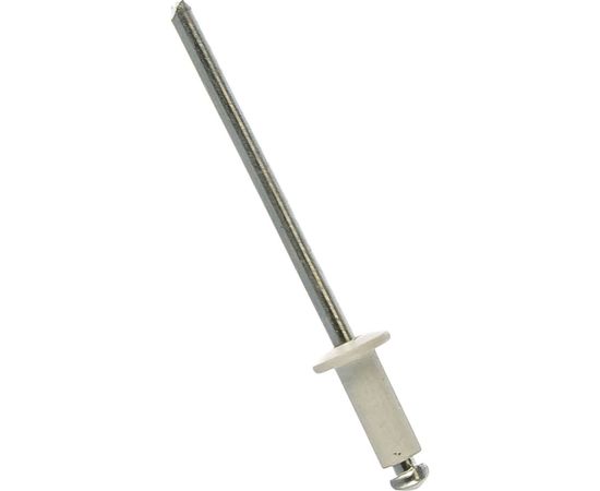 Заклепки вытяжные алюминиевые (50 шт; 3.2х8 мм; белые RAL 9003) КОБАЛЬТ 911-048 – изображение 2