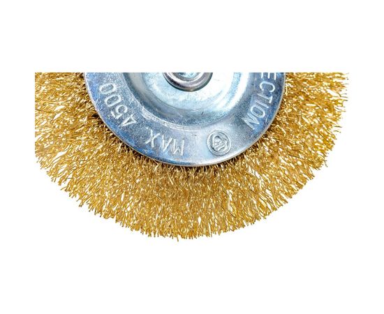 Кордщетка радиальная мягкая (75 мм) для дрели ПРАКТИКА 032-553 – изображение 5