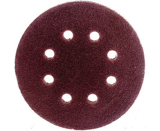 Круг шлифовальный на липкой основе (5 шт; 125 мм; Р40) ПРАКТИКА 031-488 – изображение 2