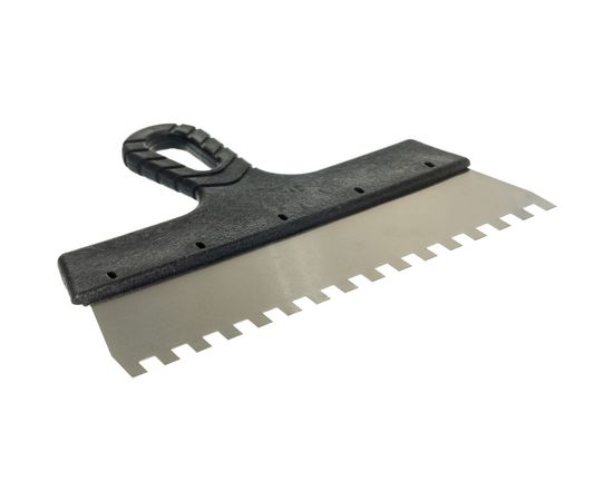 Фасадный зубчатый шпатель (250 мм, зуб 8x8 мм) РемоКолор 12-1-118 – изображение 3