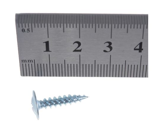 Оцинкованный саморез по металлу с прессшайбой КрепСтройГрупп 4,2х19 острый, 400 шт. 145330 – изображение 2