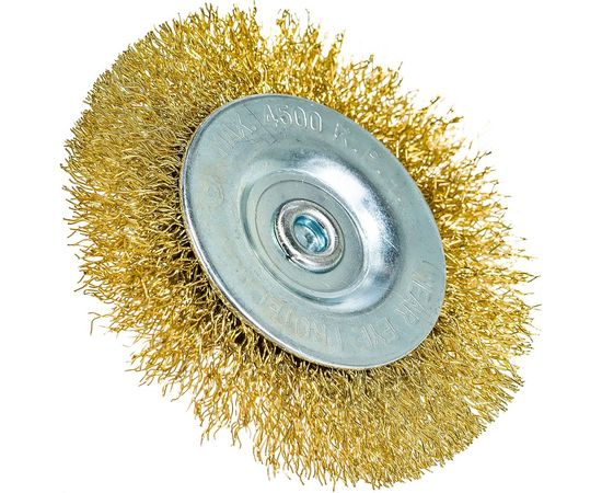 Кордщетка радиальная мягкая (75 мм) для дрели ПРАКТИКА 032-553 – изображение 4