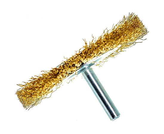 Кордщетка радиальная мягкая (75 мм) для дрели ПРАКТИКА 032-553 – изображение 3