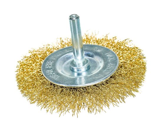 Кордщетка радиальная мягкая (75 мм) для дрели ПРАКТИКА 032-553 – изображение 2