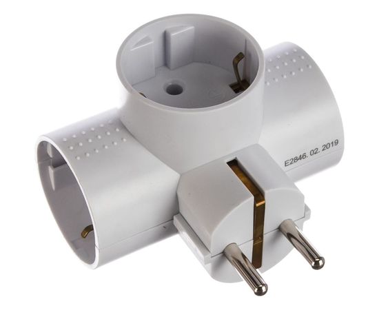 Электрический разветвитель /ФОТОН тройник, Т-обр./ АМ 16-3ТЕ, 16А 22846 