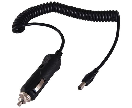 Автозарядка с индикатором разъем 2.1х5.5 АЗУ шнур спираль 1.5M REXANT 16-0233 