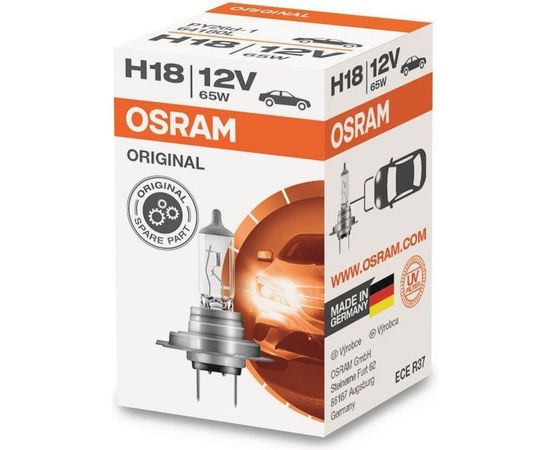 Автолампа OSRAM H18 65 PY26d-1 12V 64180L 