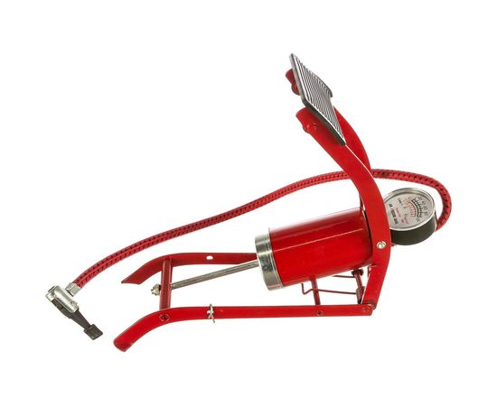 Ножной насос АВТОСТОП одинарный цилиндр 55х100мм AB-51010 