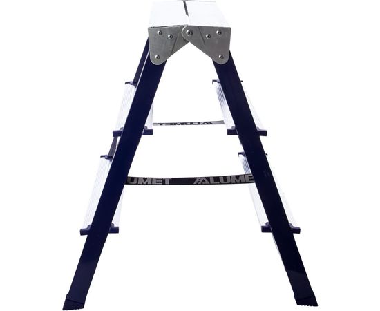 Двухсторонняя стальная стремянка Алюмет MD M8203 
