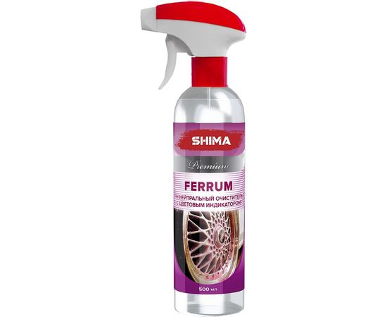 PH-нейтральный очиститель с индикатором цвета SHIMA PREMIUM FERRUM 500 Ml 4631111174432 
